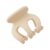 Hair Clamps 3cm cream