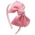 Bow Aliceband pink