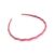 5mm Wide Wavy Aliceband pink